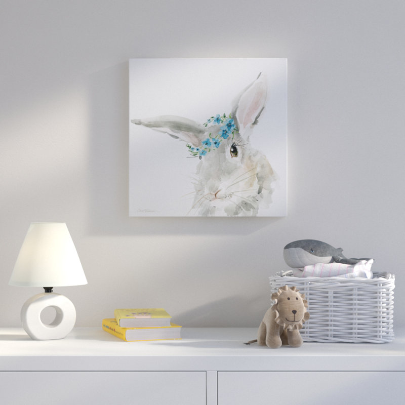 «Glamour Girls Rabbit», art sur toile, H 16 po x l 16 po x P 1,5 po, Toile tendue