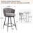 Upholstered And Swivel Bar Stool & Counter Stool-1463403499