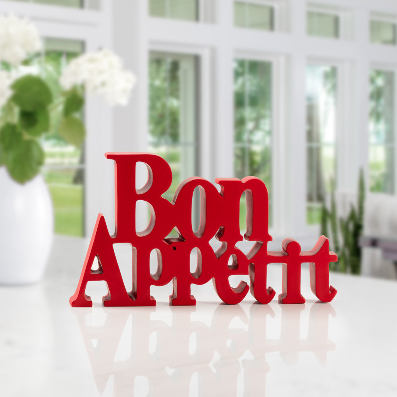 Bloc de lettres Emmylou Bon Appetit