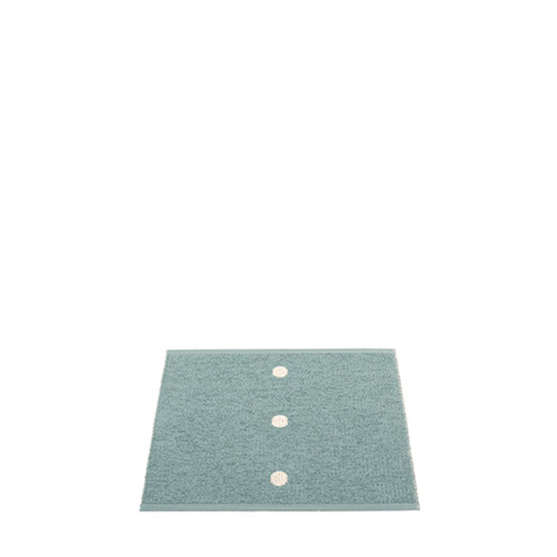 Peg Polka Dots Area Rug in Light Blue/Ivory, Rectangle 2' x 2'3"