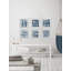 Sarahbella Indigo Study Hexaptych - Ensemble de 6 reproductions de cadres photo-29546860