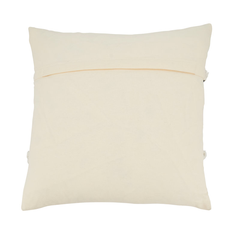 Solana Collection Striped Cotton Throw Pillow, Down Blend