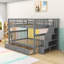 Lit superposé double en bois avec tablettes Harolene Kids-191909549-105557142