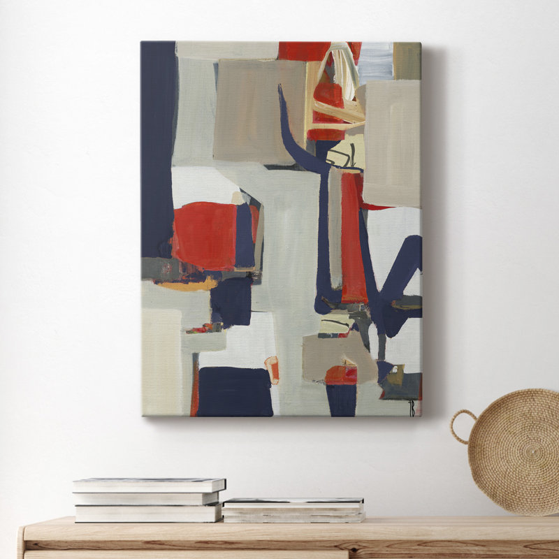 Orange Crush - Wrapped Canvas Print, 48" H x 36" W x 1" D