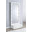 Spector 1-drawer Lighted Full-Length Floor Mirror White High Gloss-126598106