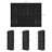 86.7'' H X 94.48'' W Book Cabinet Storage Bookcase Set-2129153444