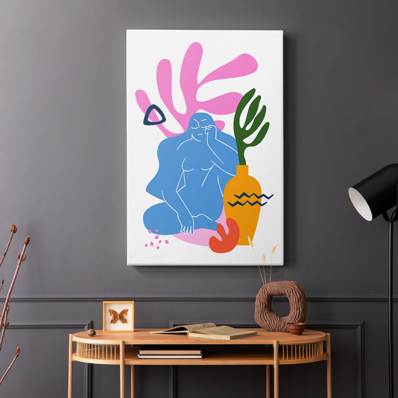 Matisse CDLII Framed Print -Gallery Wrapped Cavas, 36" H x 24" W
