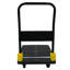 Chariot pliable à poussoir avec plateforme, 880 lb Capacité de poids, 2 roues de frein pivotantes
