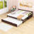 Twin Size Wooden Daybed with Trundle-1470487294