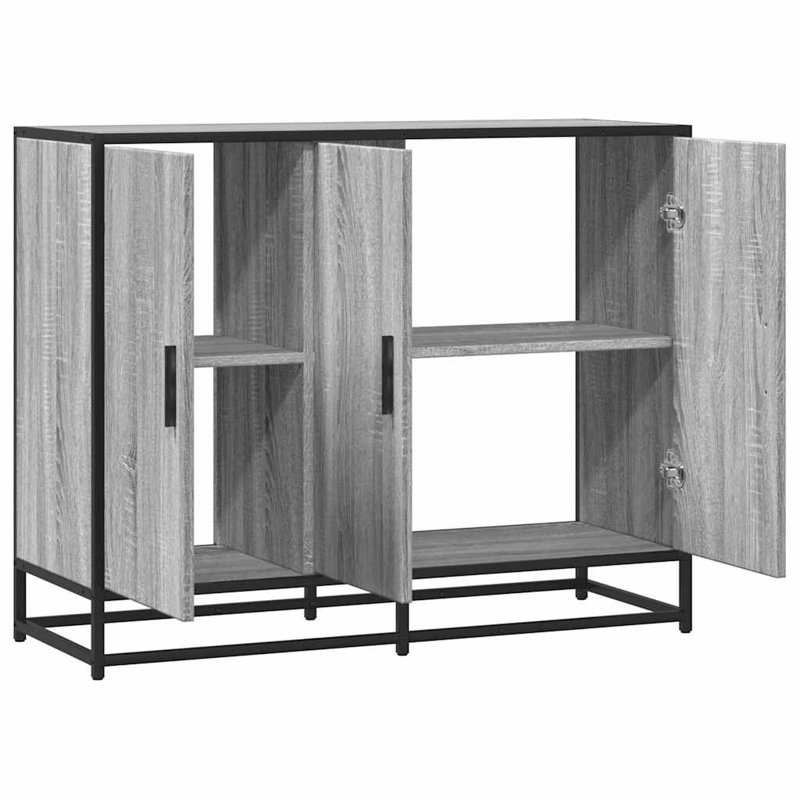 Amunra 94cm Sideboard, Grey Sonoma