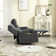 Brost 56.7" Classic And Convenient Manual Recliner Loveseat Sofa with Cupholders & Pocket Storage