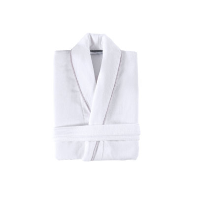 100% Cotton Gender Neutral Ankle Bathrobe with Pockets