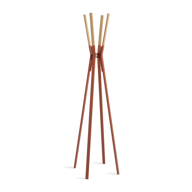Splash Coat Rack, Tomato