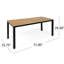 Table d'extérieur Modern