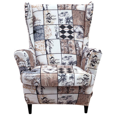 Housse extensible à oreilles pour coussin en T