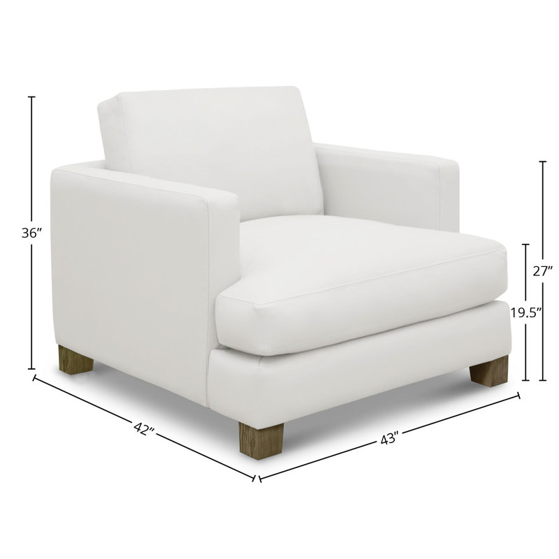 Fauteuil club moderne 100% cuir fleur de galaxie Galaxy
