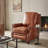 Andrena Genuine Leather Recliner with Nailhead Trim-1743651071