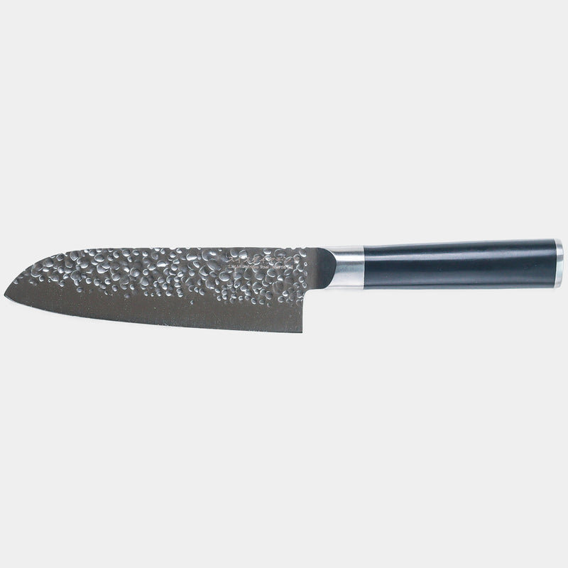 Swiss Diamond 7" Hammered Santoku Knife