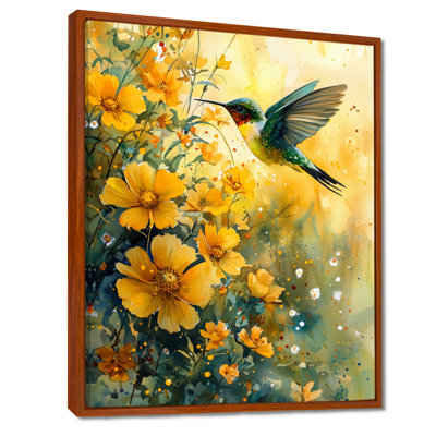 Art mural sur toile Morrison Hummingbird In The Sunshine II