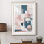 Modern Geo - Cadre photo, reproduction d'art sur papier-1173111155-1173111166