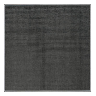 Tapis gris uni lavable à la machine