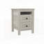 Table de chevet 2 tiroirs en bois-797496079