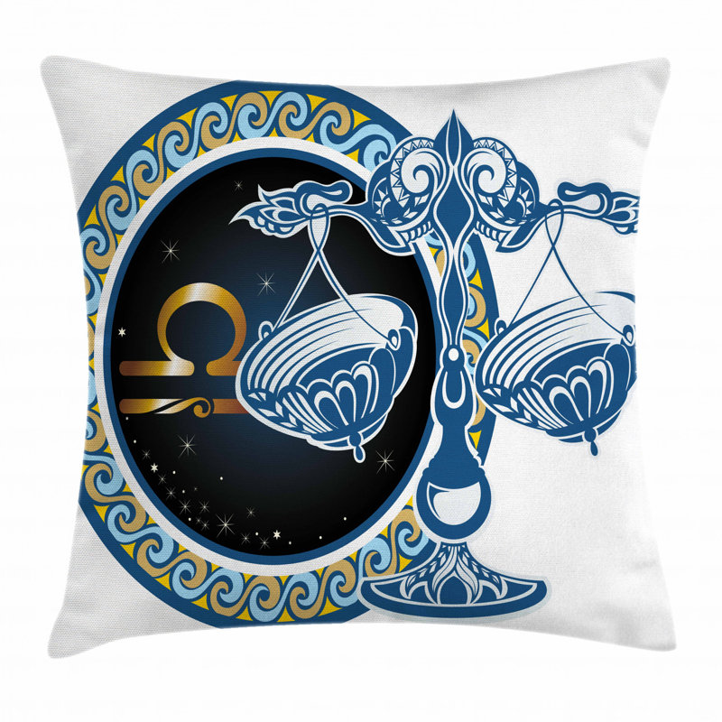 Housse de coussin décoratif d’intérieur/extérieur 28 po zodiac