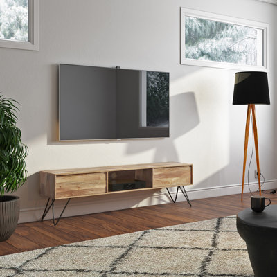 Meuble télé 68 po - Naturel