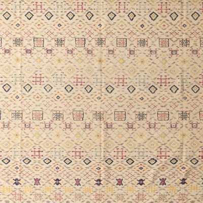 Tapis décoratif multicolore à motif abstrait