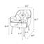 Fauteuil en sherpa de style moderne Mid-Century-12817502