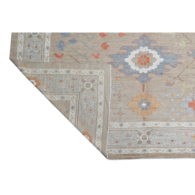 Handmade Wool Oriental Area Rug