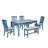Barnouski Four Leg Dining Set-4105657-4105662-4105663