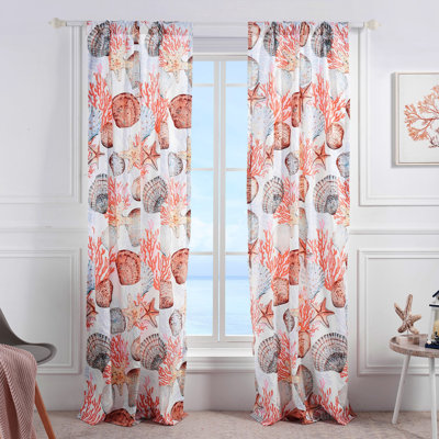 Greenland Home Fashions Beach Days Window Treatments