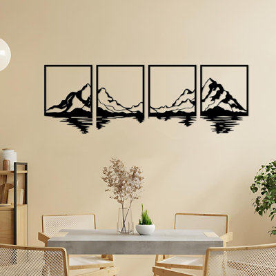 Large Mountain Wall Decoration