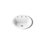 Bryant Ceramic Circular Drop-In Bathroom Sink with Overflow