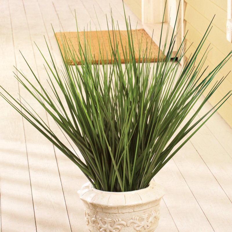 Faux buissons d'herbe décoratifs, Vert