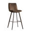 Catanzaro Upholstered Counter Stool with Metal Frame-27107896