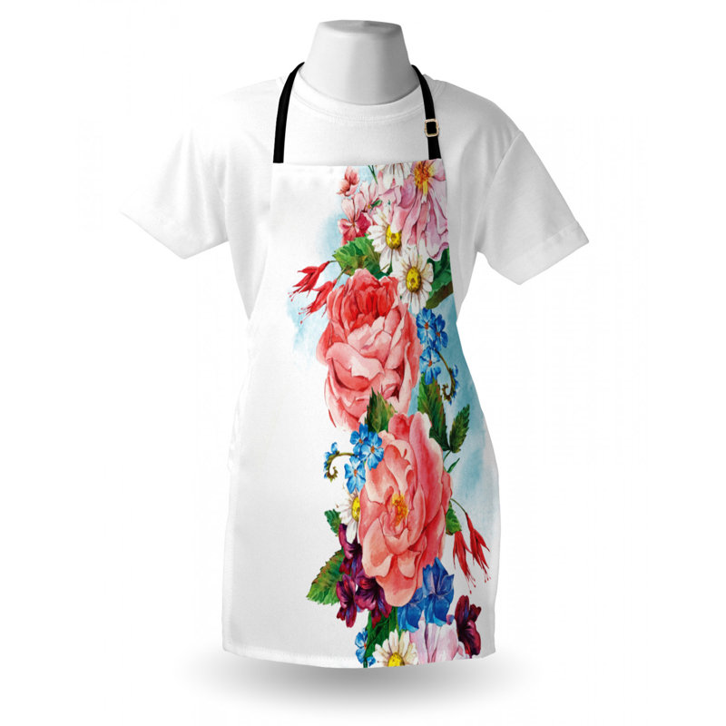 Floral Bib Apron