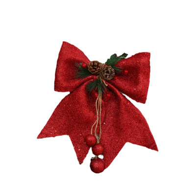 Christmas Bow Christmas Tree Decoration Bow Christmas Bow Pendant