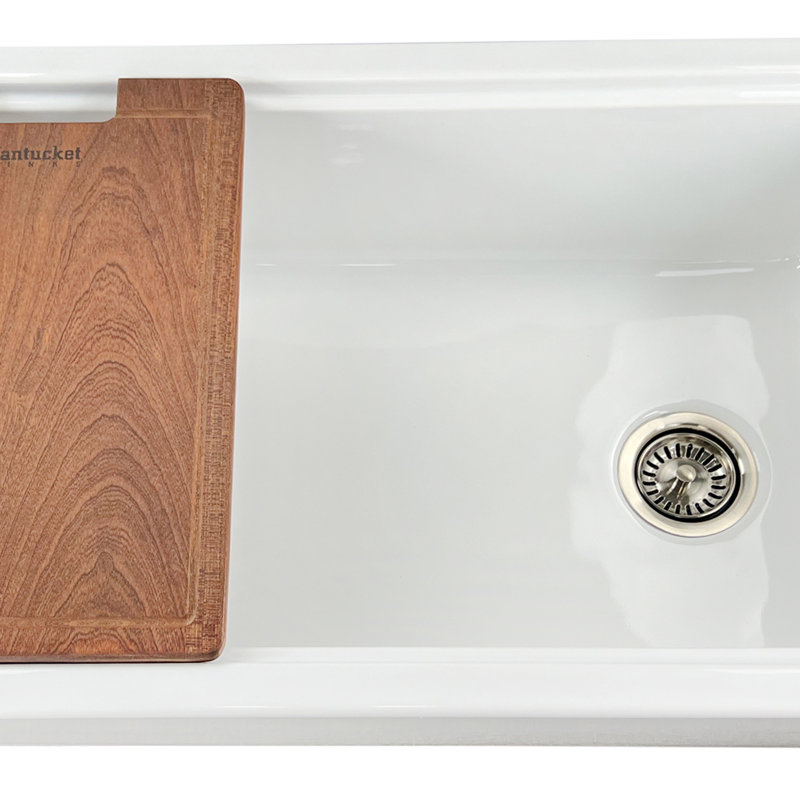 Cape 33'' L Single Bowl Kitchen Sink