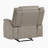 Solida 39.5" Modern & Contemporary Polished Microfiber Reclining Chair with Contrast Piping & Tab Pull Reclining-1648644323