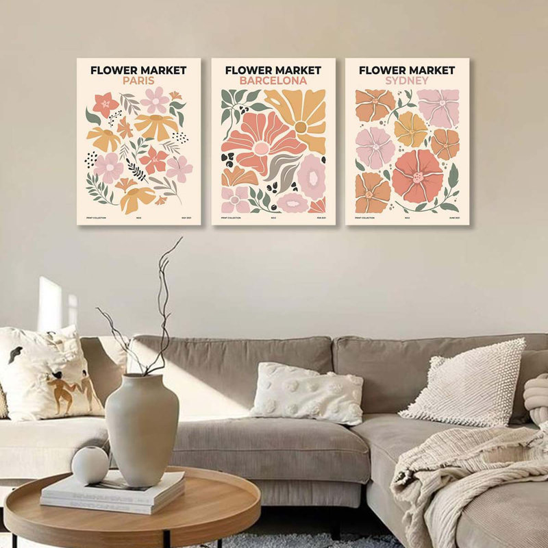3 Piece Wrapped Canvas Print