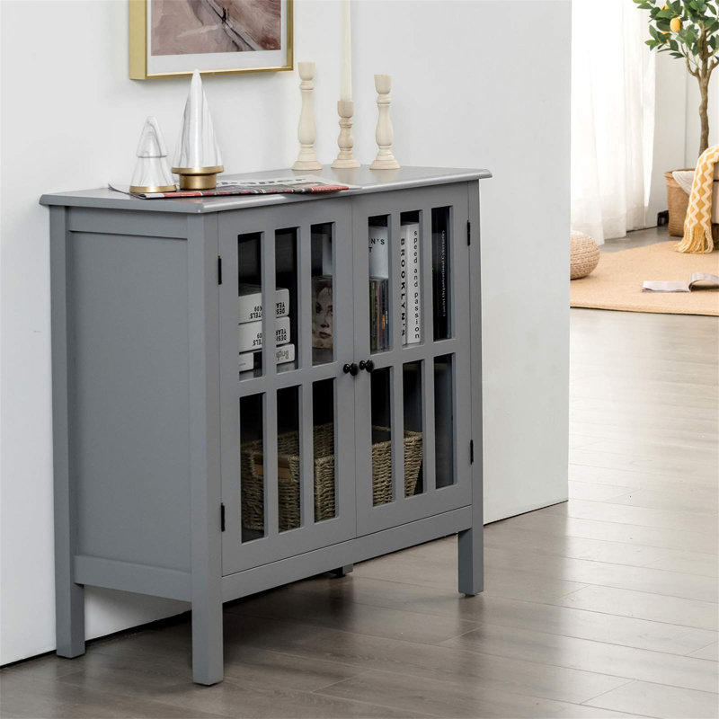 Duenas 80 Cm Wide Sideboard, Grey