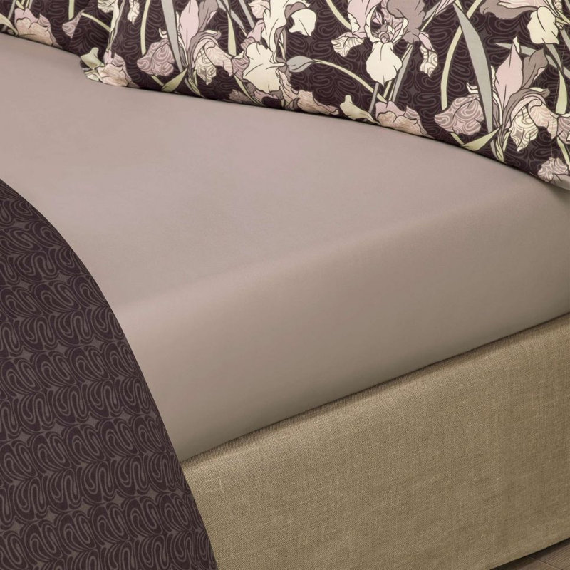 Percale Flat Sheet, Twin Flat Sheet with 1 Pillowcase