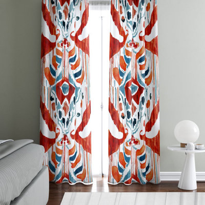 Semi Sheer Curtain Pair