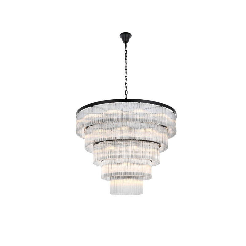 Lustre noir Harlow, Noir