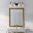 Dacus 1- Light Dimmable Modern Black/Brass Armed Sconce