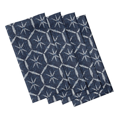 Lassiter Polyester Geometric Square Napkin