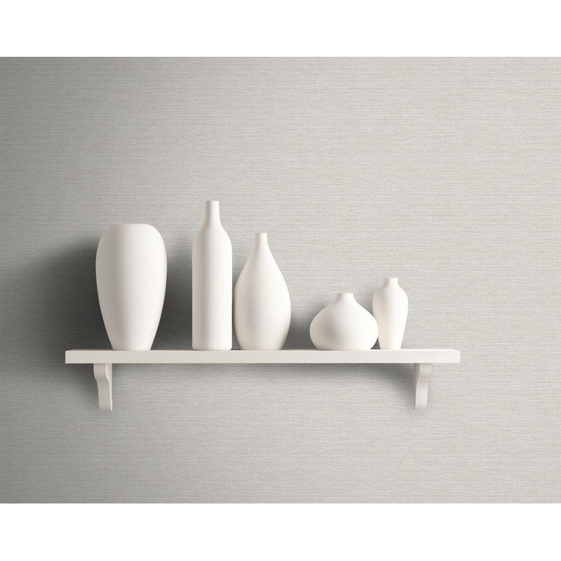 Rouleau de papier peint L 2,3 pi x l 27 po, Gris doux