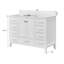 Meuble-lavabo de 48 po avec comptoir et armoire de rangement